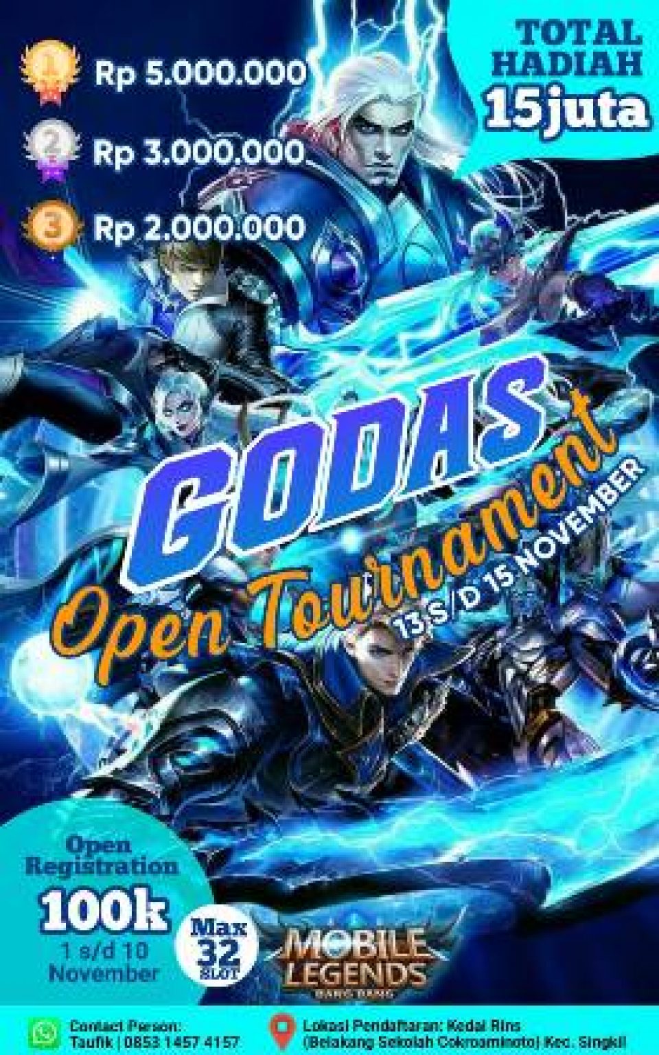 Godas open tournament