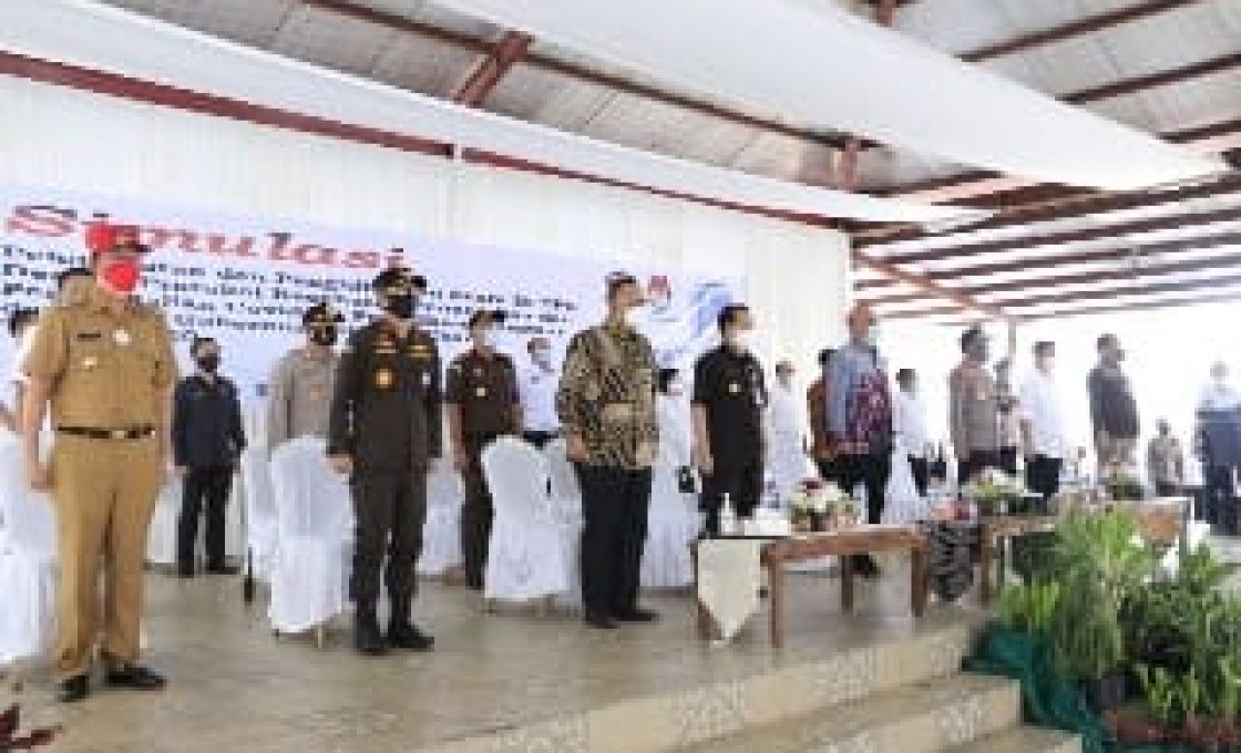 Sejumlah Orang Penting Hadiri Simulasi Pemungutan dan Penghitungan Suara di Tondano