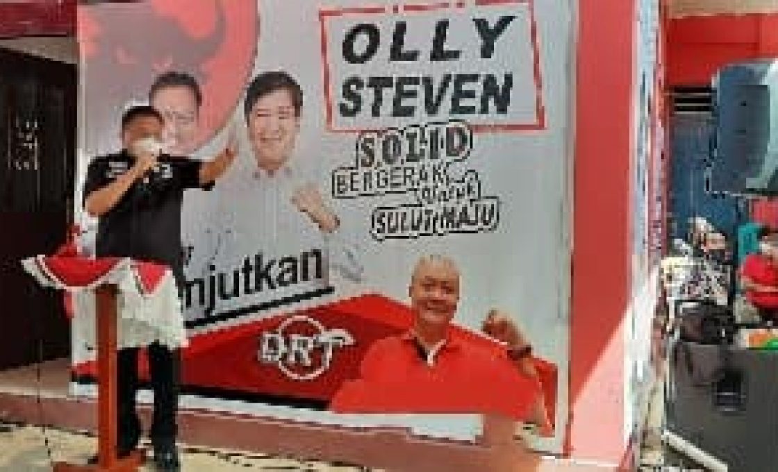 Olly Dondokambey Kobarkan Semangat Kemenangan OD-SK di Tabukan