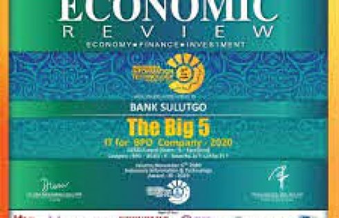 Bank SulutGo Raih Prestasi The Big 5 IT for BPD Company di IITA 2020