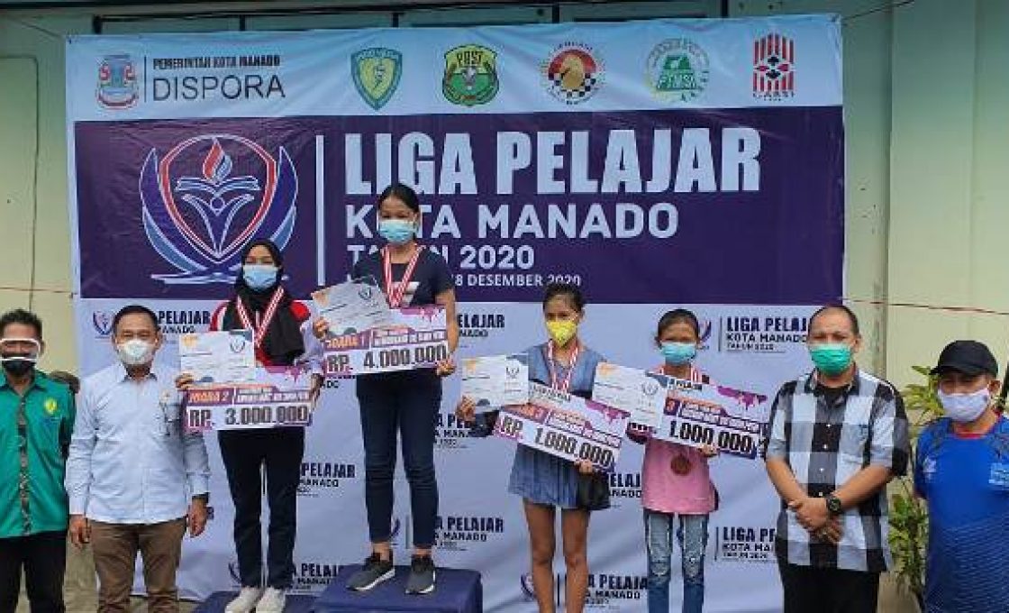 Dispora sukses gelar Liga Pelajar Manado 2020, Mamahit: Tahun depan tambah cabor