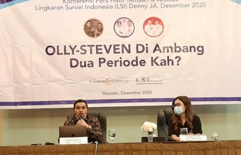 Hasil Survei LSI 7 Hari Jelang Pilkada, Olly-Steven Teratas