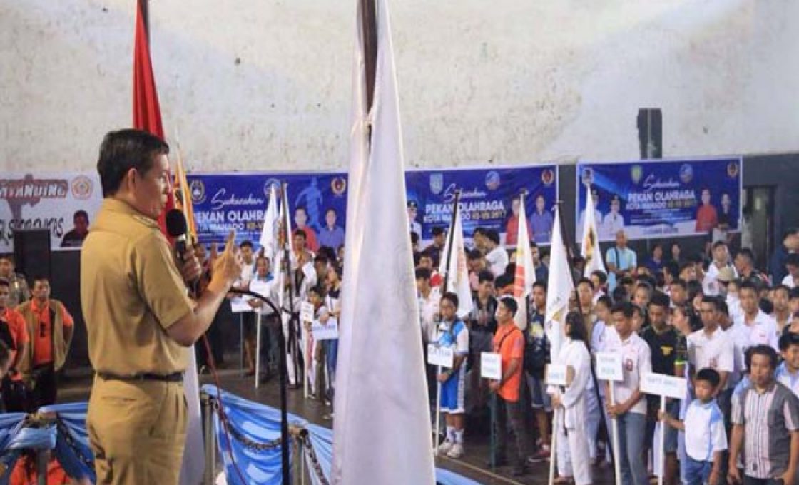 Peduli Insan Olahraga, Dispora Manado gelar rakor dan pemberian penghargaan