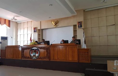 Panitia HUT Kabupaten Minsel ke-18 Gelar Rapat Bersama OPD