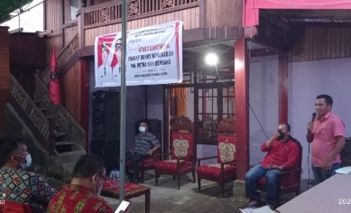 Relawan Pemenangan ODSK dan FDW-PYR Motoling Barat Gelar Syukuran Pelantikan Bupati dan Wabup Minsel