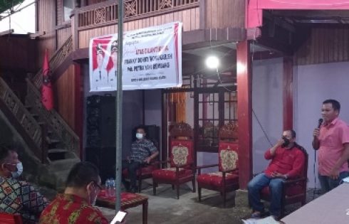 Relawan Pemenangan ODSK dan FDW-PYR Motoling Barat Gelar Syukuran Pelantikan Bupati dan Wabup Minsel