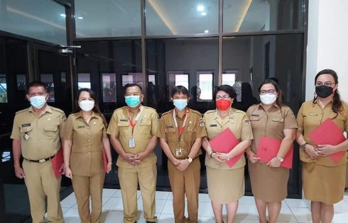 Tuwo Jabat Plt Kadis PU, Pandeynuwu Plt Kepala Inspektorat Minsel