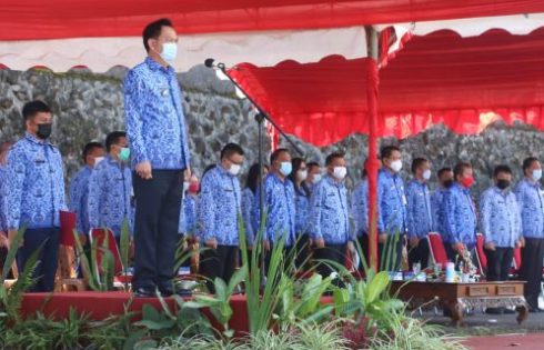 Pimpin Apel Korpri, Wali Kota Ingatkan Jiwa korps dan Kode Etik ASN