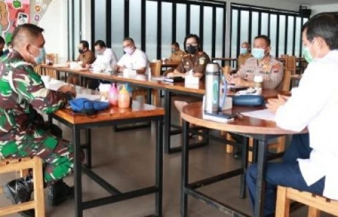 Rapat Bersama Forkopimda, GSVL : Hari Raya Keagamaan Tetap Jaga Protokol Kesehatan