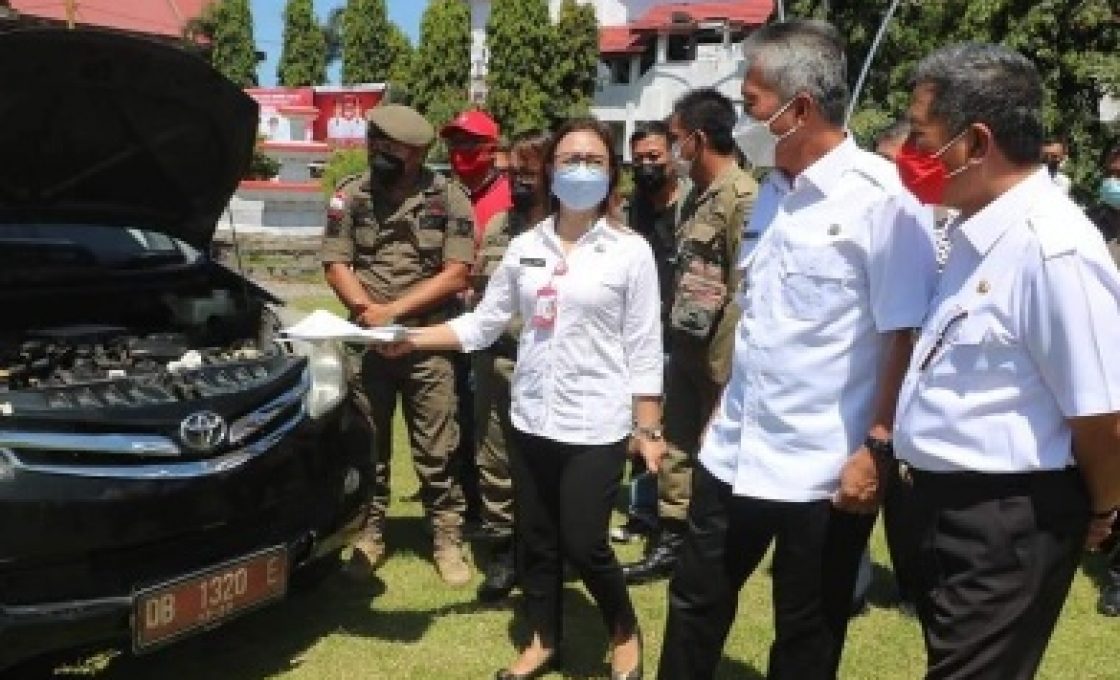 Apel Kendaraan Dinas, FDW-PYR turun langsung amankan aset Pemkab Minsel