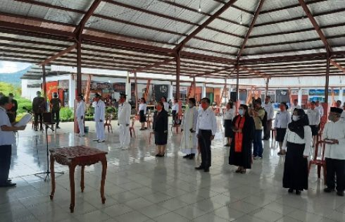 Lantik Pejabat, ROR Tuntut Dedikasi dan Loyalitas