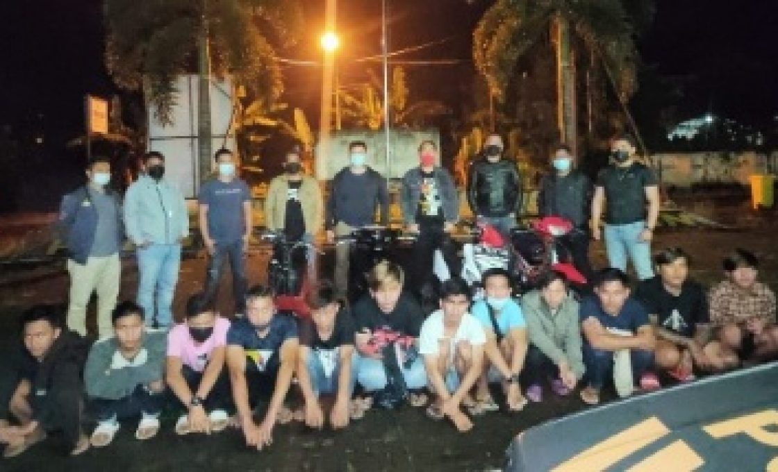 Team Totosik Polres Tomohon Gagalkan Aksi Balap Liar