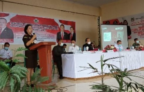 Kejari Tomohon, Ingatkan Asas Proposionalitas, Profesionalitas dan Akuntabilitasb di Musrembang