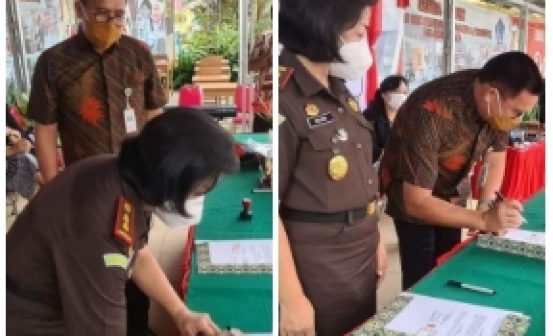 Bangun Sinergitas, Kajari Apresiasi SMKS Kristen 2 Tomohon