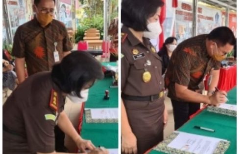 Bangun Sinergitas, Kajari Apresiasi SMKS Kristen 2 Tomohon