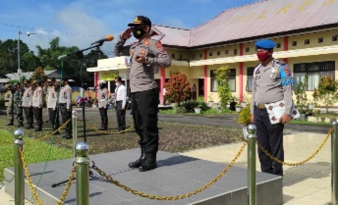 Kapolres Bambang Pimpin PAM Jumat Agung dan Paskah di Tomohon