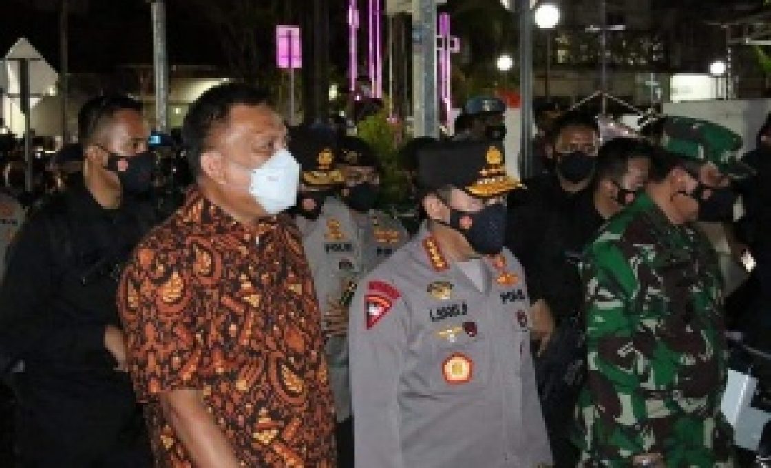 Gubernur Sulut dan Kapolri Tinjau Pengamanan Gereja di Manado