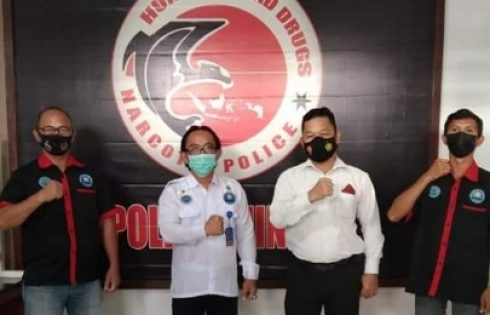 Antisipasi Narkoba, GANN Siap Bersenergi Dengan Polres Minsel