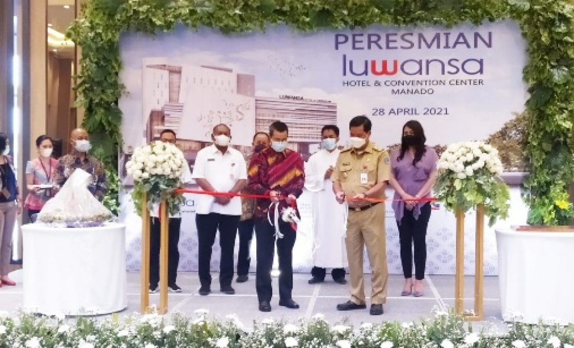 Luwansa Hotel Resmi Beroperasi, Investasi Ratusan Miliar Diresmikan Steven Kandouw