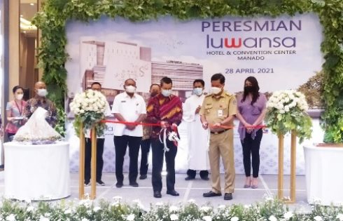 Luwansa Hotel Resmi Beroperasi, Investasi Ratusan Miliar Diresmikan Steven Kandouw