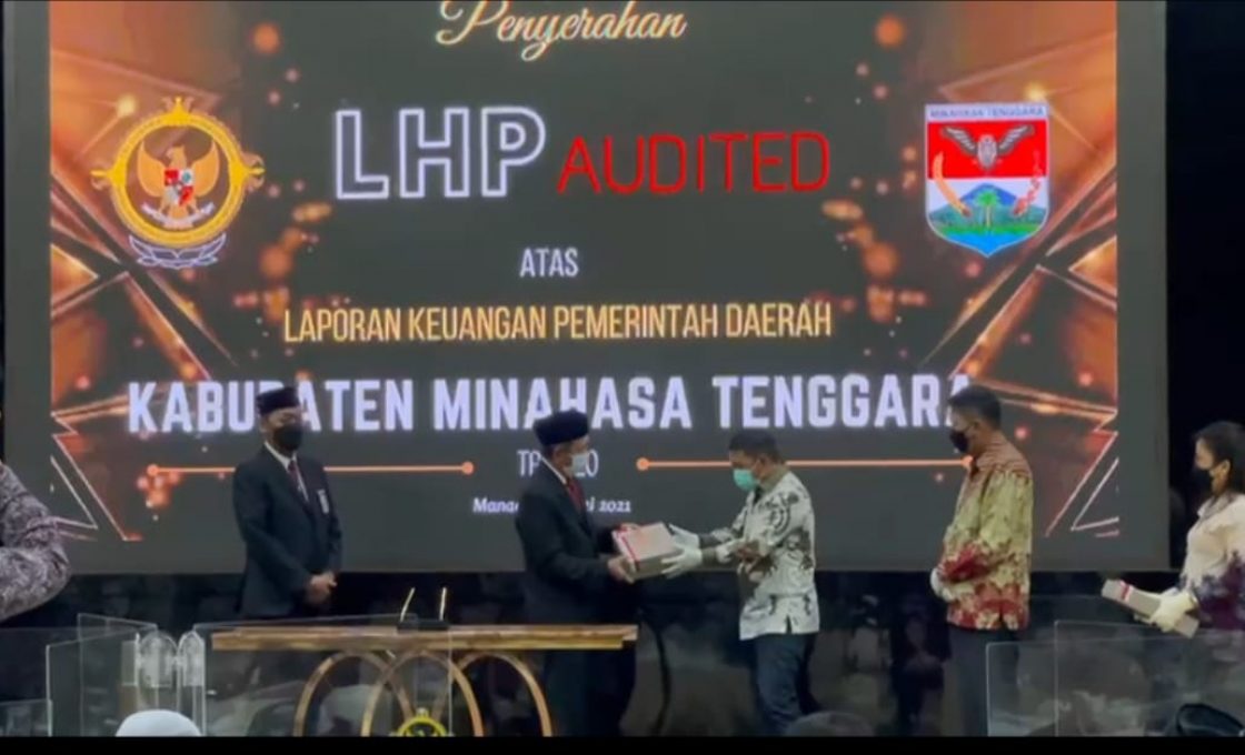 Hebat.!! Bupati James Sumendap Bawa Kabupaten Mitra Raih WTP Enam Kali..