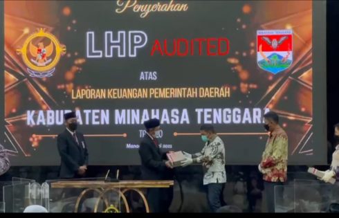 Hebat.!! Bupati James Sumendap Bawa Kabupaten Mitra Raih WTP Enam Kali..