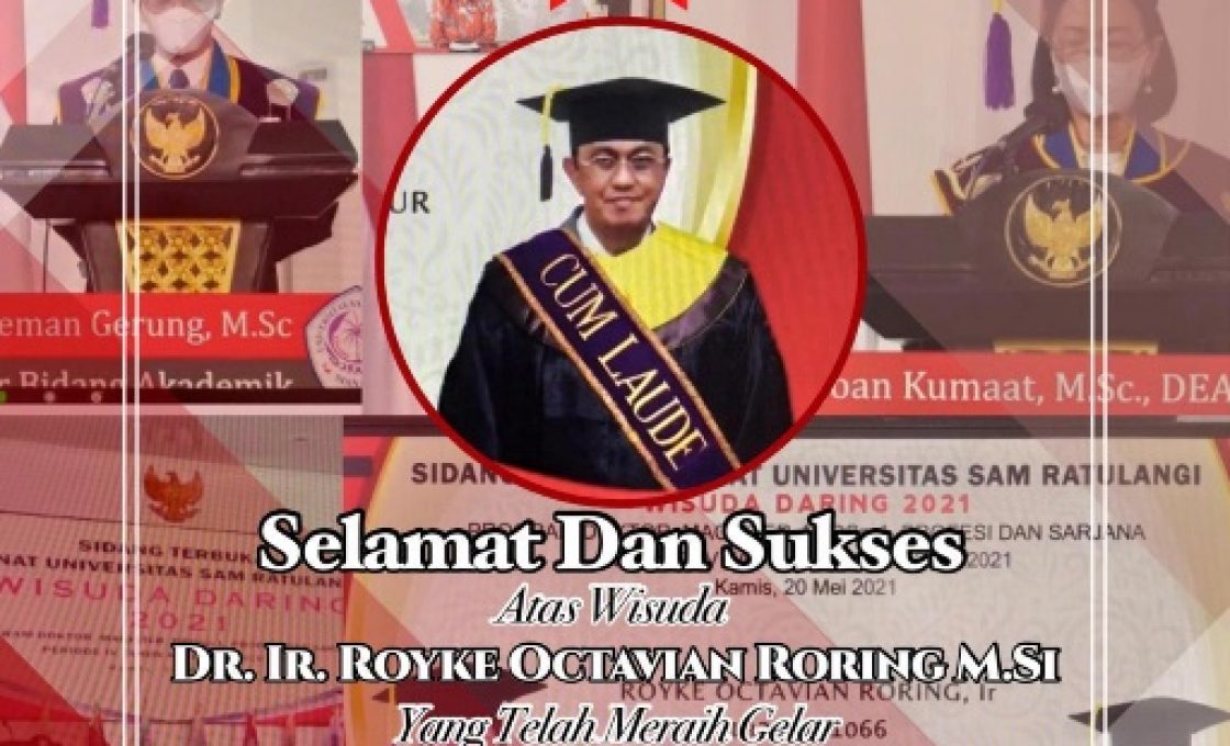 ROR Selesaikan Program Profesi Insinyur Dengan Predikat Cum Laude