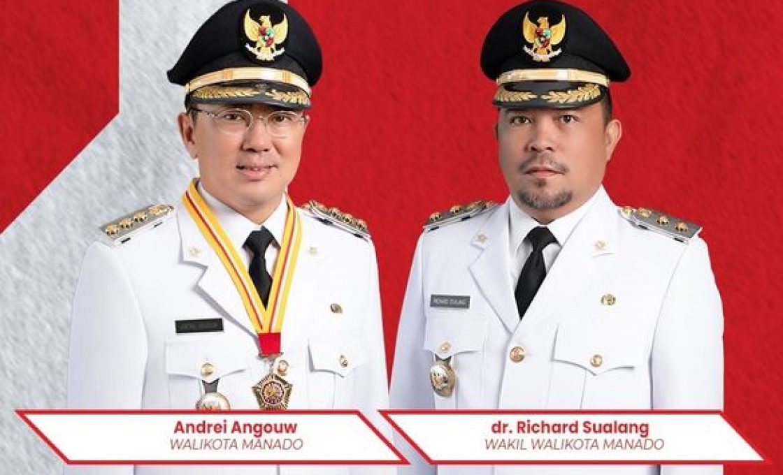 Sejarah baru, Wali Kota ke 21 dan Wawali ke 5 Pimpin Manado
