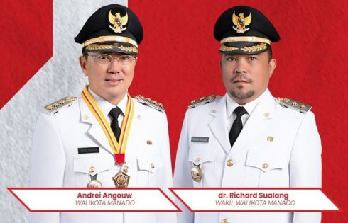 Sejarah baru, Wali Kota ke 21 dan Wawali ke 5 Pimpin Manado