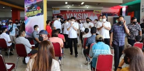 Tembus 4055 Orang, Vaksin Hebat di Kota Manado Direspon Warga