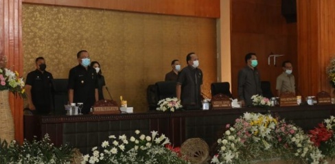 Senduk Paparkan Ranperda Pertanggungjawaban APBD 2020