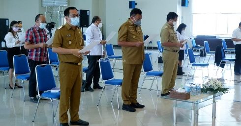 Hadapi Pandemi Covid-19, Senduk Dampingi OD-SK Doa Bersama GMIM