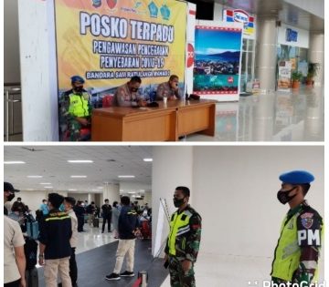 “Tentara Langit” Dukung Penuh Program Vaksinasi Gratis di Bandara