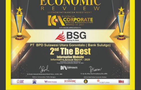 BSG Terima Penghargaan Informative Website oleh Economic Review