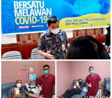 Dirut RSUP Kandou Apresiasi Donor Plasma Konvalesen Komunitas Jurnalis