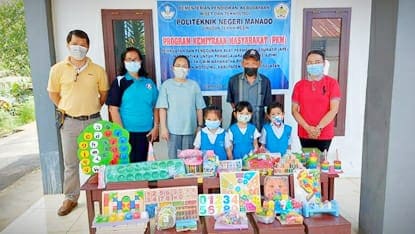 Jurusan Teknik Mesin Politeknik Negeri Manado Lakukan PKM di Motoling