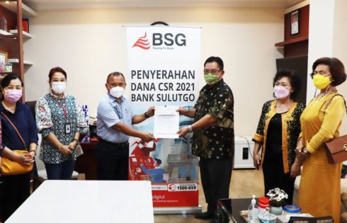 BSG serahkan CSR Pemprov Sulut untuk GMIM Pniel Watulambot