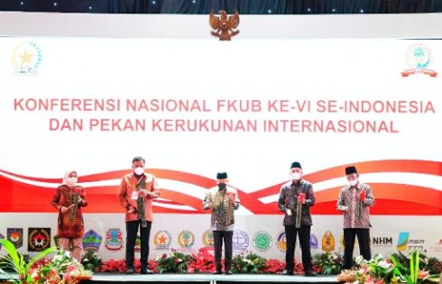 Wapres Buka Konferensi Nasional FKUB VI dan Pekan Kerukunan Internasional di Sulut