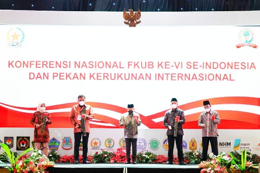 Wapres Buka Konferensi Nasional FKUB VI dan Pekan Kerukunan Internasional di Sulut