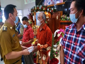 Hadiri Ibadah Pra Natal Tomohon Timur, Ini Yang Diungkapkan Wali Kota