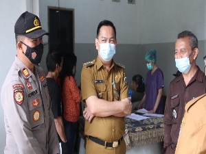 Serentak di 44 Kelurahan, Pala Jemput Warga Yang Belum Divaksin