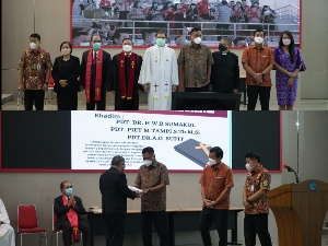 OD-SK Gelar Ibadah Perdana Bersama Pemprov Sulut Diawal Tahun 2022