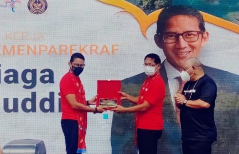 Menparekraf Sandiaga Uno Sebut Bitung Miliki Petensi Pariwisata Unggul