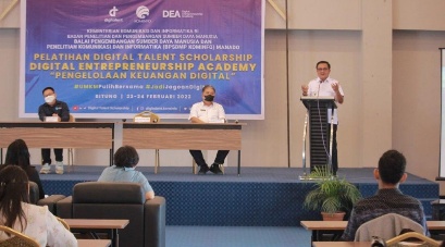 Fokus Bitung Kota Digital, Walikota Buka Pelatihan Digital Entrepreneurship Academy ‘DEA’