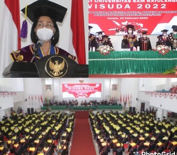 Unsrat Wisudakan 1.395 Mahasiswa