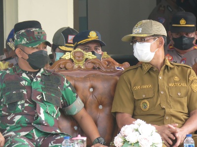 Wakil Wali Kota Bitung Sampaikan Ini Pada Apel Gelar Pasukan