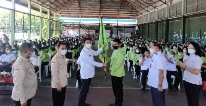 Pemkot Bitung Terima 231 Mahasiswa KKN STIKES Muhammadiyah Manado