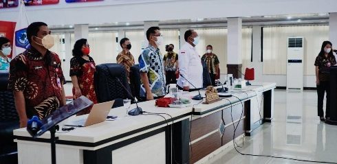 Buka Forum Rancangan RKPD Tahun 2023, Ini Pesan Wawali Bitung Hengky Honandar