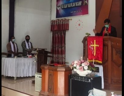 GSVL Pimpin Ibadah Kenaikan Tuhan Yesus di Motoling