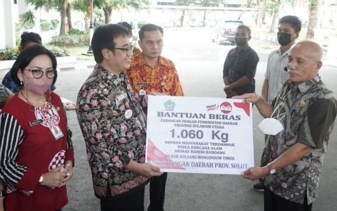 OD-SK Bantu 53 KK Asal Boltim Terdampak Bencana